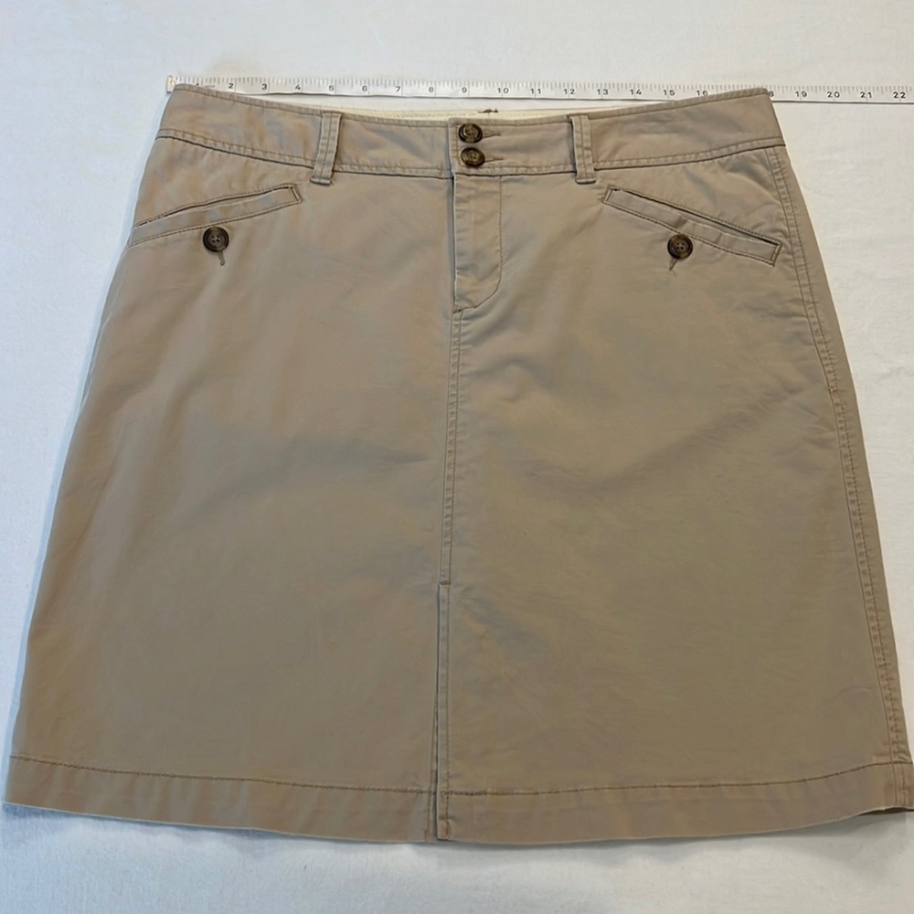Old Navy Chino Skirt 12 Tall